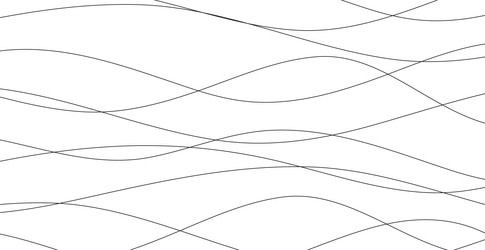 hand drawn lines abstract pattern wave simple vector image