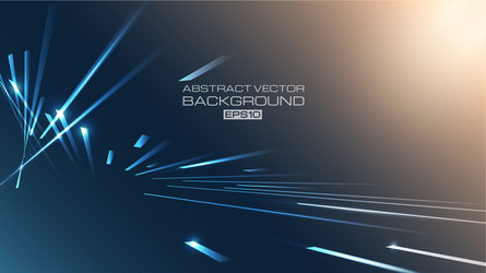 Dynamic Light Lines Abstract Background vector image
