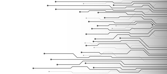 technology background with hi-tech digital data vector image