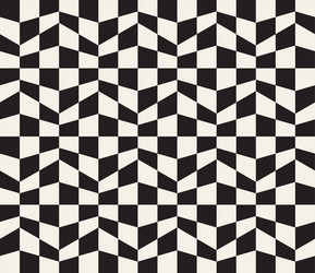 seamless pattern repeating geometric elements vector image