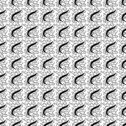 an abstract pattern in form ornament vector image