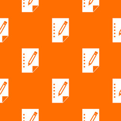 notebook pattern seamless vector image