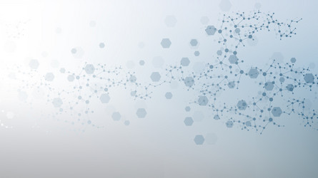 science network pattern connecting lines and dots vector image