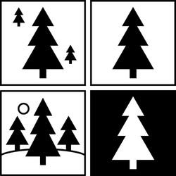 Tree icon vector