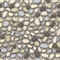 Pebble background seamless pattern for your vector