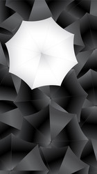 Abstract background random structure vector