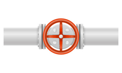 metal pipes for plumbing vector