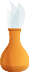 Aromatherapy diffuser icon cartoon style Vector Image