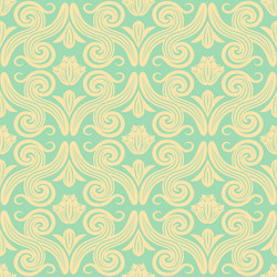 Damask seamless pattern elegant vintage texture vector