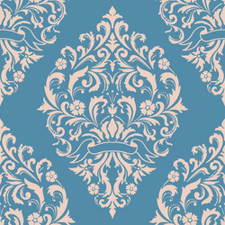 damask seamless pattern element classical vector image