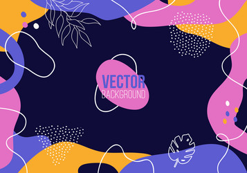 abstract colorful pattern background with lines vector image
