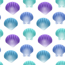 seamless endless pattern with print colorful vector image