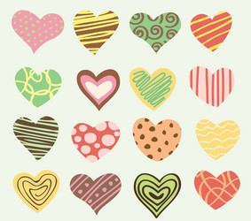 Heart doodle Royalty Free Vector Image - VectorStock