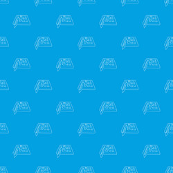 path with arrow across labyrinth pattern vector image