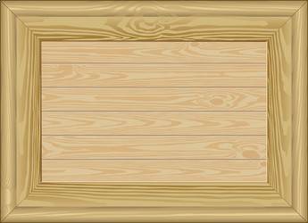 Wooden frames Royalty Free Vector Image - VectorStock