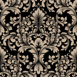 damask seamless pattern element classical vector image