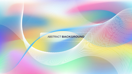 abstract gradient mesh background design vector image