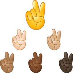 Hand Emoji Icon Set Hands Gestures Hand Emoticons Vector Illustration Hello  Thumb Up Waving Applause Handshake Etc High-Res Vector Graphic - Getty  Images