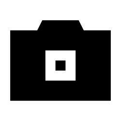 Camera icon suitable for website ui design vector