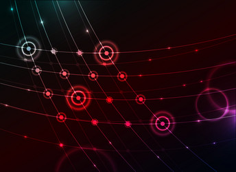 Dynamic Grid Abstract Background vector image