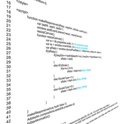 creative of programming html vector image