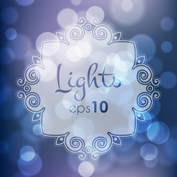 stock fuzzy texture with bokeh effect and frame vector image