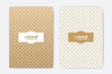 Modern template for brochure leaflet flyer vector