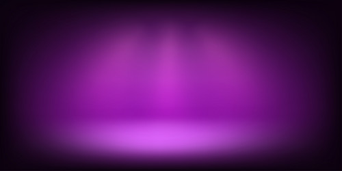 abstract illuminated empty violet stage vector image
