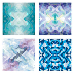 Abstract patch patterns set vector