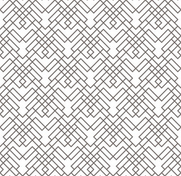 geometric abstract seamless pattern linear motif vector image