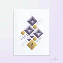 abstract brochure booklet book or report vector