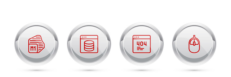 set line processor server data web hosting vector