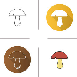 Mushroom icon vector