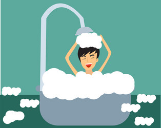 Girl Bath Nude Vector Images (90)