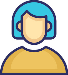 manager icon which can easily modify or ed vector image