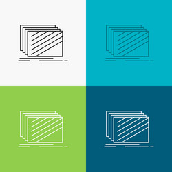 Design layer layout texture textures icon over vector