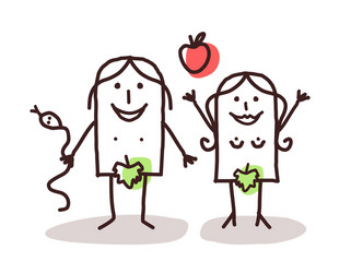 Adam and Eve Cartoon Vector Images (over 100) Adam and Eve Cartoon Vector Images (over 100)