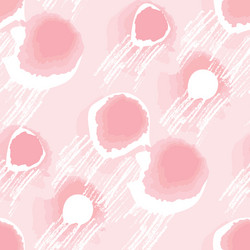 Pastel rose natural abstract shapes pattern vector