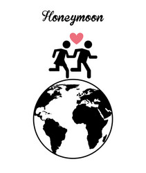 Honeymoon vector