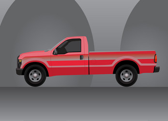 Pick-up trucks Royalty Free Vector Image - VectorStock