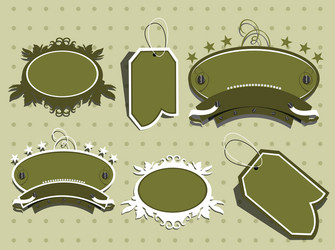 cute scrapbook elements vector