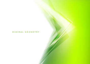 contrast green and white abstract background vector