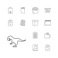 paper icons vector