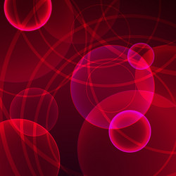 Red Abstract Circle Background vector