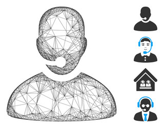 Linear call center operator mesh vector