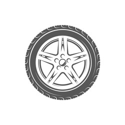 vintage element of the car service Vector Image