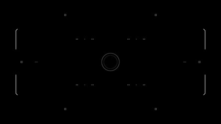 hud target animation loading aiming futuristic vector image