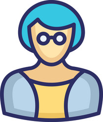 manager icon which can easily modify or ed vector image
