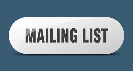 Mailing list button sign key push vector