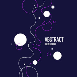 abstract composition with dynamic and geometric vector image
